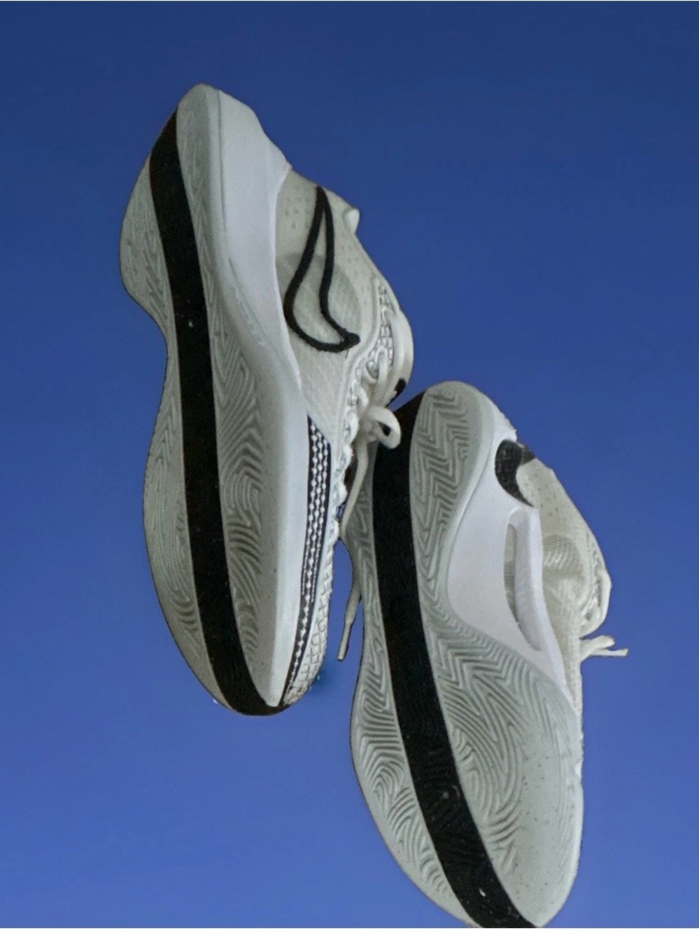 Nike Men’s White and Black Training Sneakers